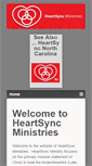 Mobile Screenshot of heartsyncministries.org